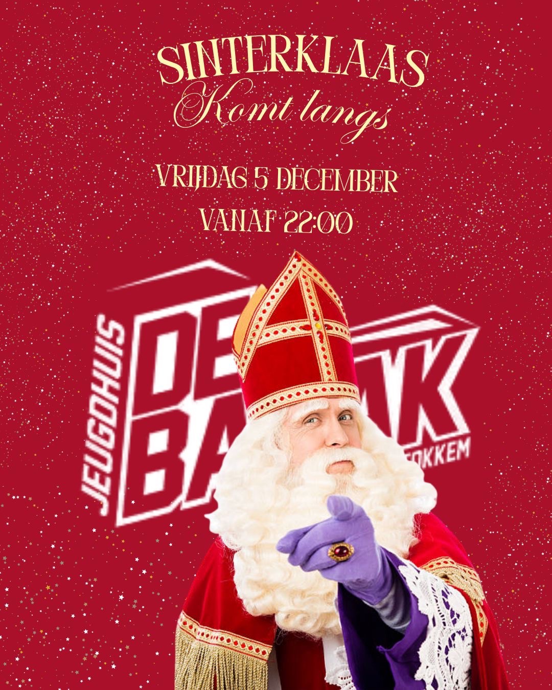 Sinterklaas komt langs!